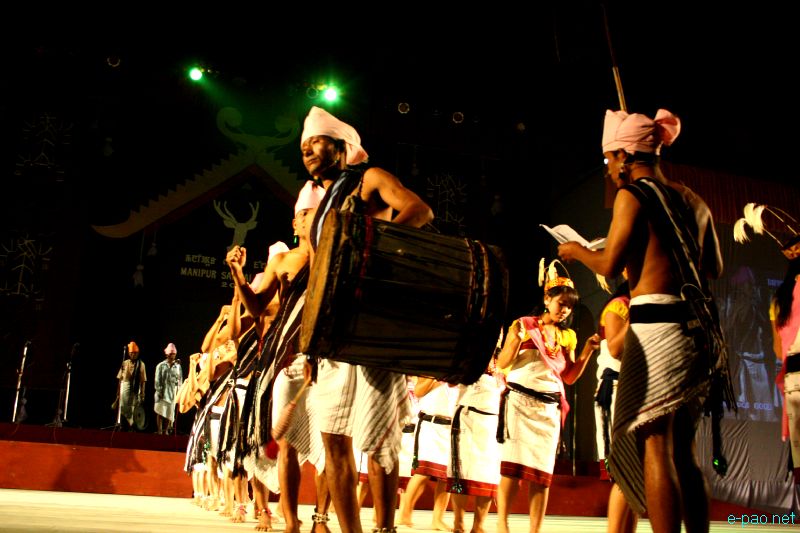 Cultural Programme by the artiste of Senapati at Manipur Sangai Festival 2012 (Day 3) :: 23 Nov 2012