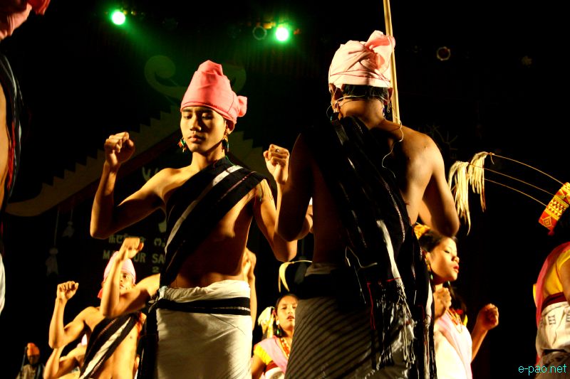 Cultural Programme by the artiste of Senapati at Manipur Sangai Festival 2012 (Day 3) :: 23 Nov 2012