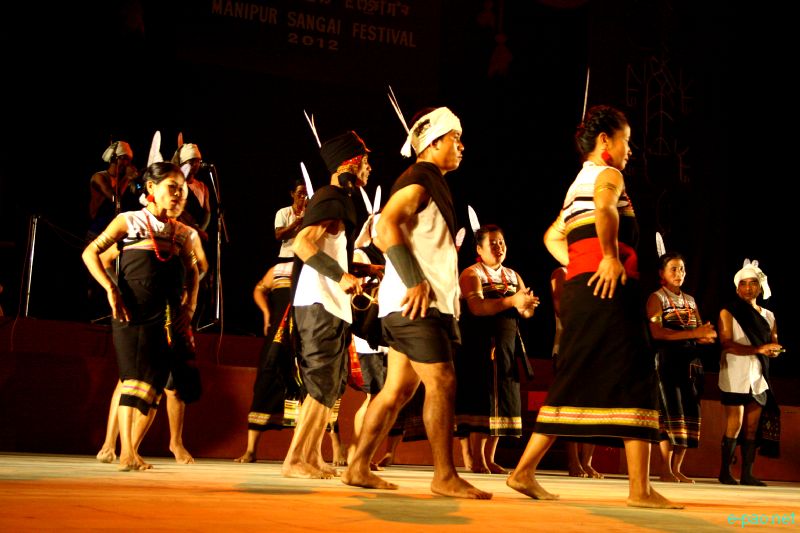Cultural Programme by the artiste of Senapati at Manipur Sangai Festival 2012 (Day 3) :: 23 Nov 2012