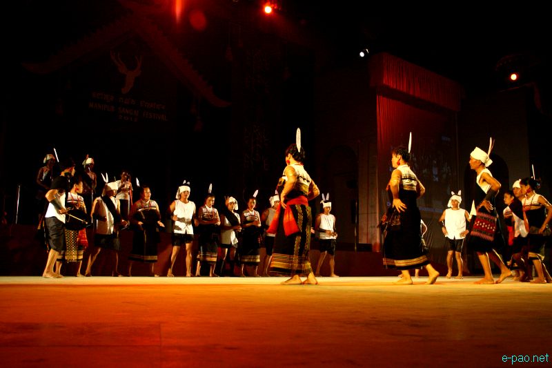 Cultural Programme by the artiste of Senapati at Manipur Sangai Festival 2012 (Day 3) :: 23 Nov 2012
