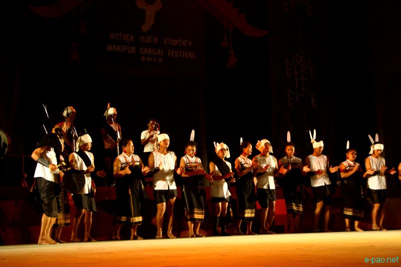 Cultural Programme by the artiste of Senapati at Manipur Sangai Festival 2012 (Day 3) :: 23 Nov 2012