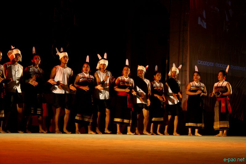 Cultural Programme by the artiste of Senapati at Manipur Sangai Festival 2012 (Day 3) :: 23 Nov 2012