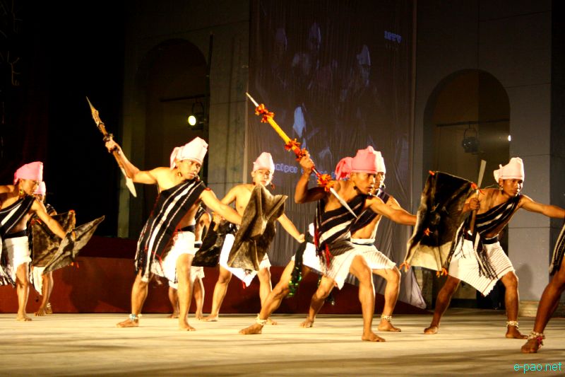 Cultural Programme by the artiste of Senapati at Manipur Sangai Festival 2012 (Day 3) :: 23 Nov 2012