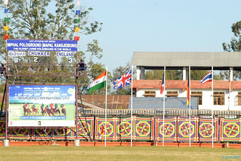 6th  International polo tournament held at Mapal Kangjeibung in  Imphal city at Manipur Sangai Festival 2012 (Day 4) :: 24 Nov 2012