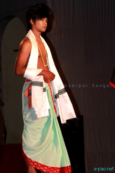 Fashion show featuring personalities of Manipur at Manipur Sangai Tourism Festival 2012 :: 29 Nov 2012