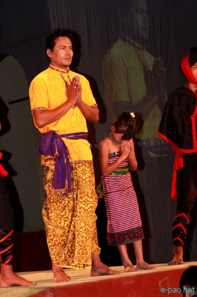 Fashion show featuring personalities of Manipur at Manipur Sangai Tourism Festival 2012 :: 29 Nov 2012