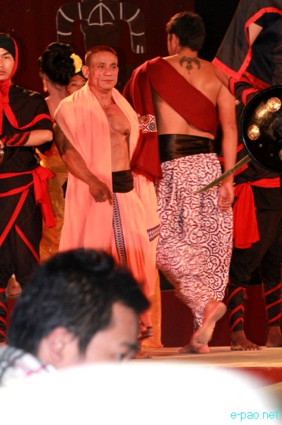 Fashion show featuring personalities of Manipur at Manipur Sangai Tourism Festival 2012 :: 29 Nov 2012