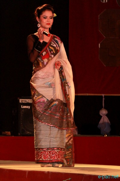 Fashion show featuring personalities of Manipur at Manipur Sangai Tourism Festival 2012 :: 29 Nov 2012