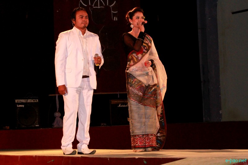 Fashion show featuring personalities of Manipur at Manipur Sangai Tourism Festival 2012 :: 29 Nov 2012