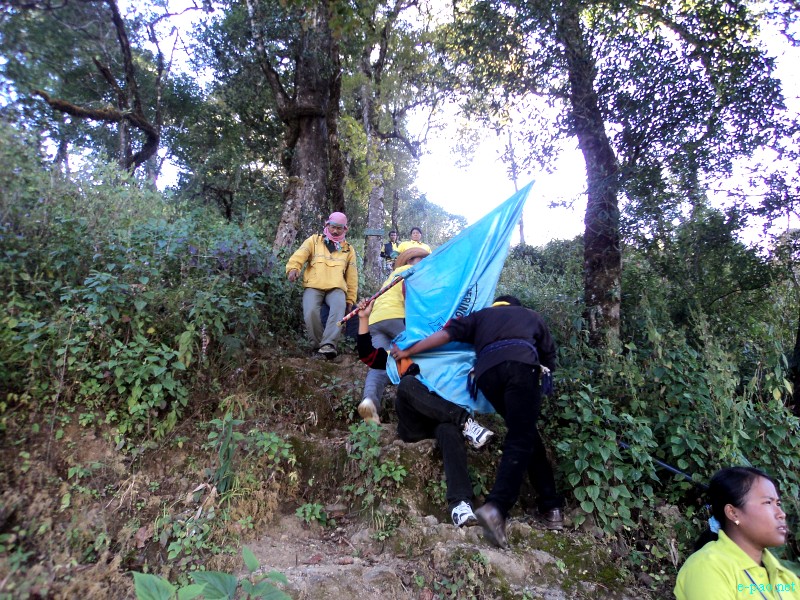 Ukhrul - Khangkhui Cave and Shirui Hills Trekking  during Manipur Sangai Tourism Festival 2012 by MMTA :: November 2012