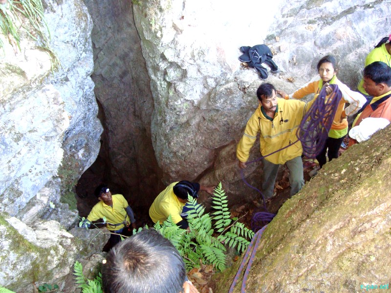 Ukhrul - Khangkhui Cave and Shirui Hills Trekking  during Manipur Sangai Tourism Festival 2012 by MMTA :: November 2012