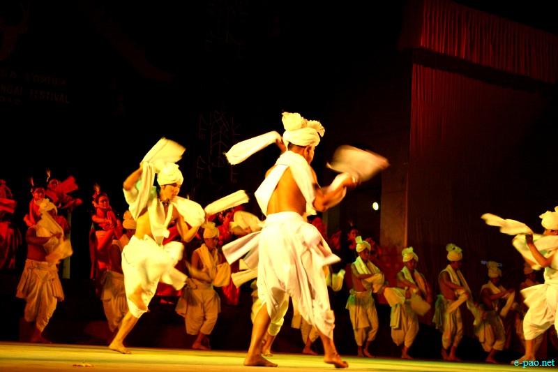 An audio visual performance based on the 'Theme Songs' of Manipur Sangai Festival 2012 (Opening Night) :: 21 Nov 2012