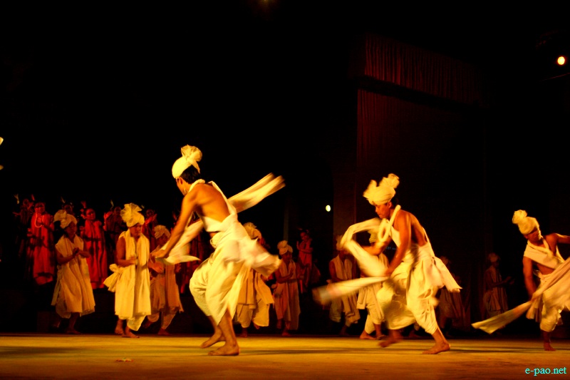 An audio visual performance based on the 'Theme Songs' of Manipur Sangai Festival 2012 (Opening Night) :: 21 Nov 2012