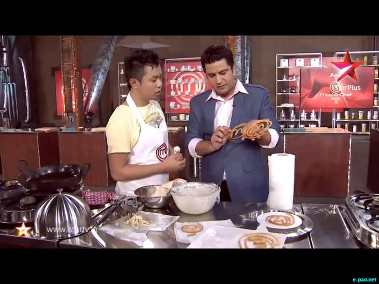 Bijou Thangjam reaches the Best top 50 Chef of India 2011 for Master Chef India 2