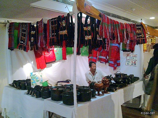 Manipur's Stall- Handicraft Exhibition @ OCTAVE 2008, Mumbai :: November 2008