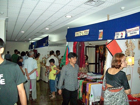 Manipur's Stall- Handicraft Exhibition @ OCTAVE 2008, Mumbai :: November 2008