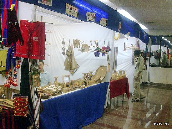 Manipur's Stall- Handicraft Exhibition @ OCTAVE 2008, Mumbai :: November 2008
