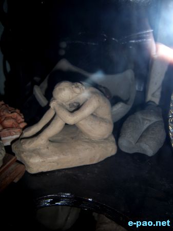 Maharaj Kumari (MK) Binodini's Sculpture :: Nov 2009