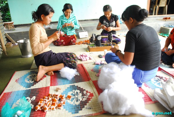 Soft Toy Production at Koirengei Uram Thong :: June 2009