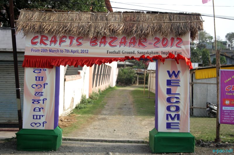 Craft Bazaar 2012 at Football Ground, Sangakpham, Imphal :: 29 March - 7 April 2012