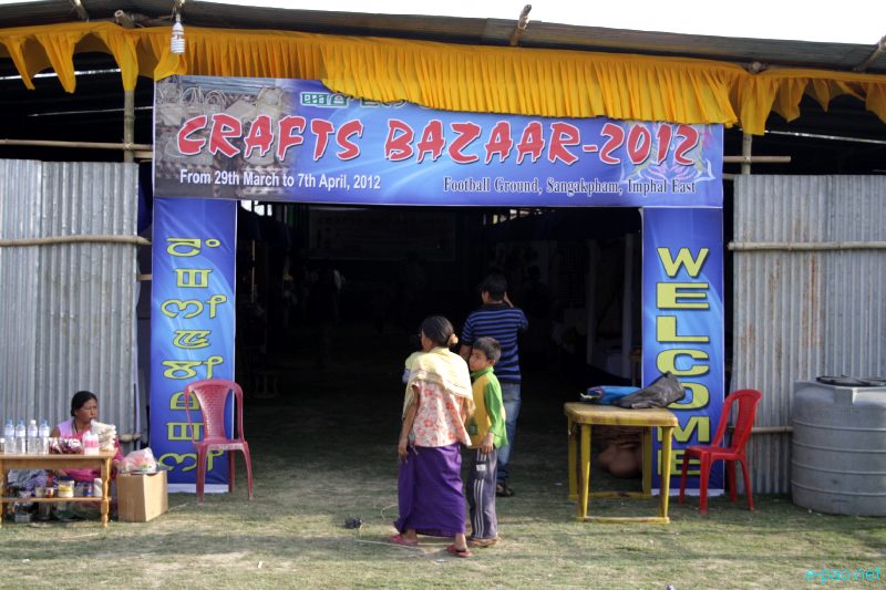 Craft Bazaar 2012 at Football Ground, Sangakpham, Imphal :: 29 March - 7 April 2012