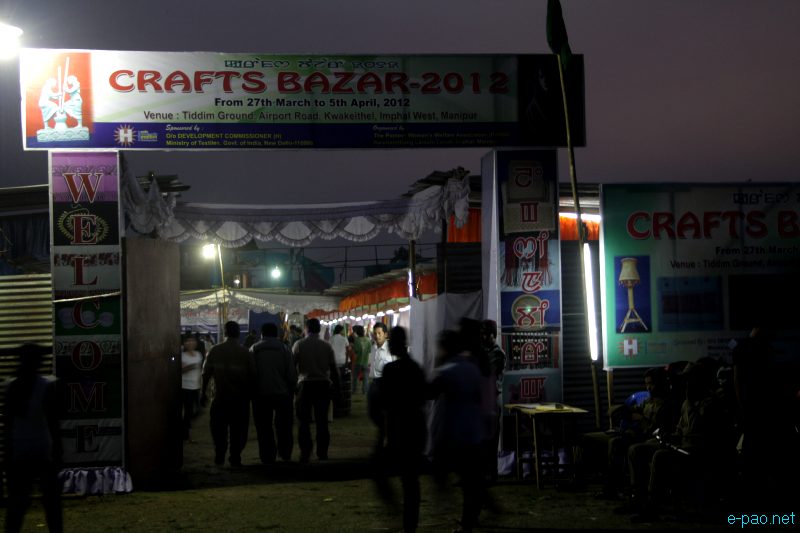 Craft Bazaar 2012 at  Tiddim Ground, Airport Road, Kwakeithel :: 29 March - 5 April 2012