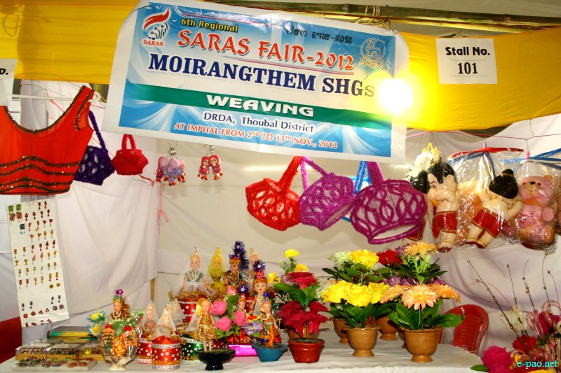 6th Regional Saras Fair 2012 at Iboyaima Shumang Lila Shanglen, Imphal :: 2 - 13 Nov 2012