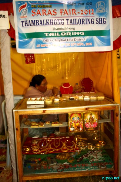 6th Regional Saras Fair 2012 at Iboyaima Shumang Lila Shanglen, Imphal :: 2 - 13 Nov 2012
