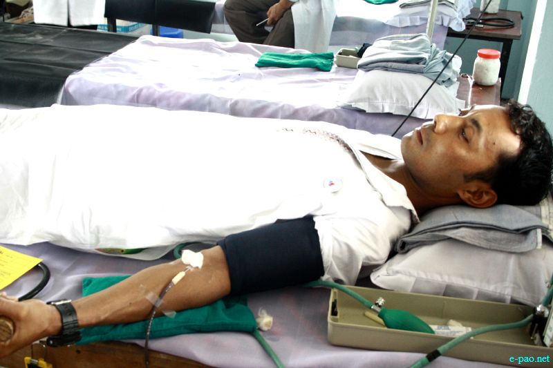 Voluntary Blood Donation Camp in connection with The Great June Uprising at Kekrupat  :: June 18 2012