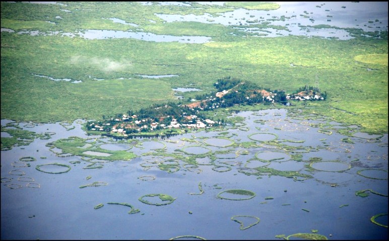 
Aerial View of Moirang, Sendra & Thanga and Karang :: 2008 