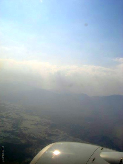 Imphal as seen from an Aircraft :: 2008