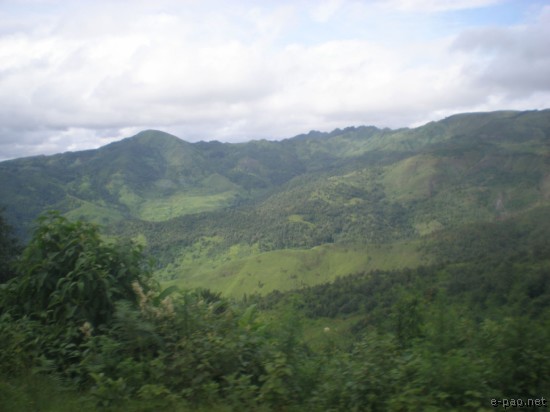 Verdant Hillside around Ukhrul :: 2008