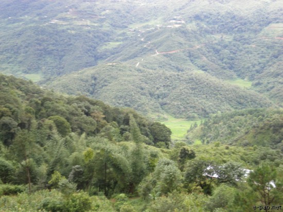 Verdant Hillside around Ukhrul :: 2008