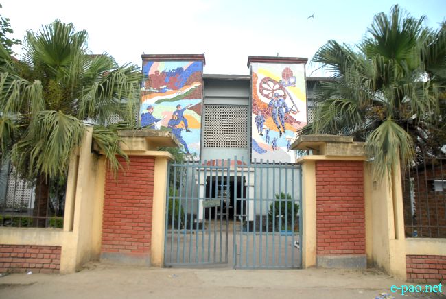 Indian National Army (INA) museum and a Statue of Netaji Subashchandra Bose at Moirang