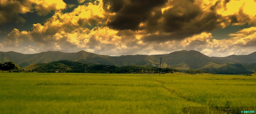 Breath-Taking landscape picture of Manipur as seen through the lenses of Tiken Thokchom  :: 2012