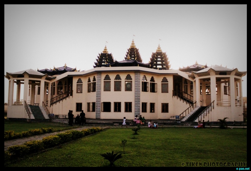 ISCKON - Landmark places in Manipur as seen through the lenses of Tiken Thokchom  :: 2012