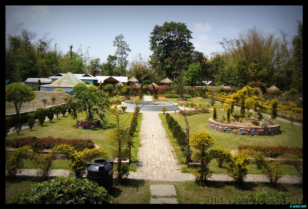Rose Garden - Landmark places in Manipur as seen through the lenses of Tiken Thokchom  :: 2012