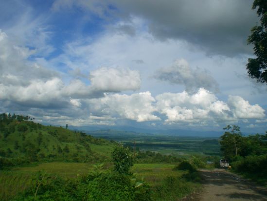 Landscape of Blue and Green Hills - 2007