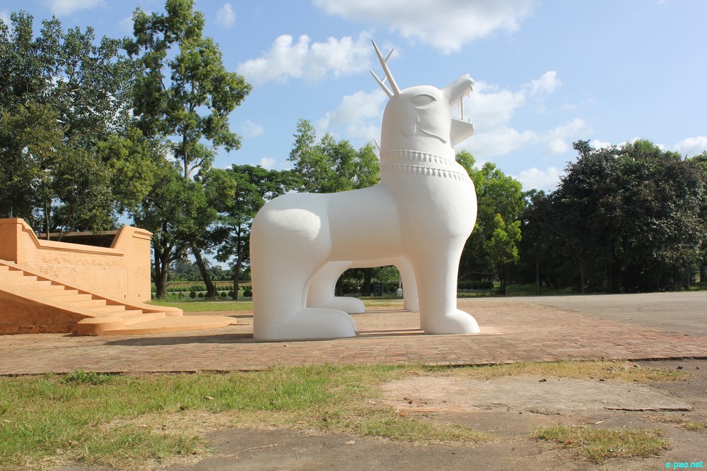 View of Kangla - The sacred place of Manipur :: August 2012