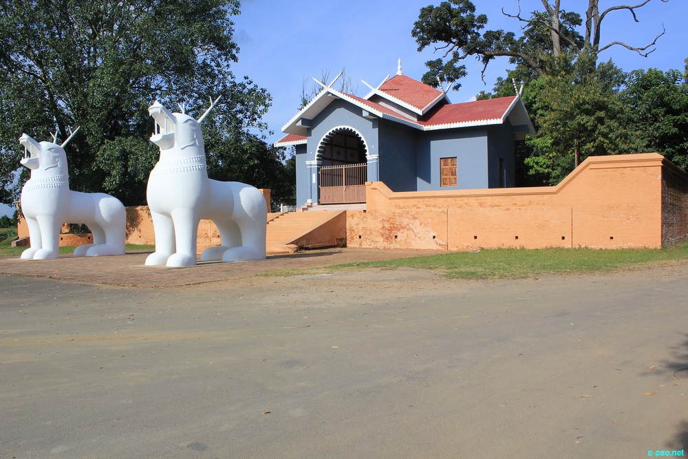View of Kangla - The sacred place of Manipur :: August 2012