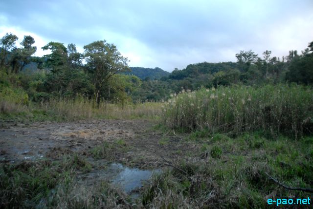 Kachoubung Lake near Indo-Myanmmar border Ango-Range in Ukhrul :: January 2011