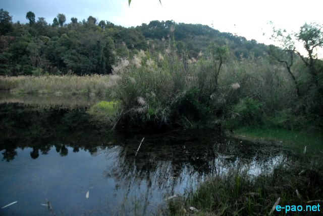 Kachoubung Lake near Indo-Myanmmar border Ango-Range in Ukhrul :: January 2011