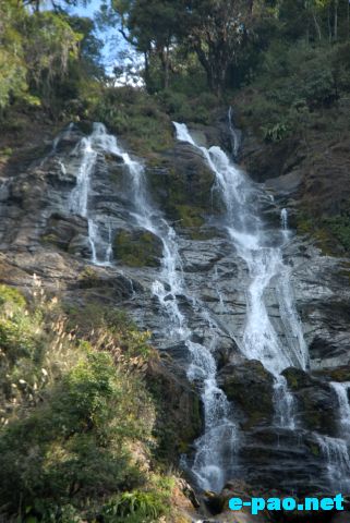 Telly / Khayang Waterfall (The biggest in Manipur) in Ukhrul District :: January 2011