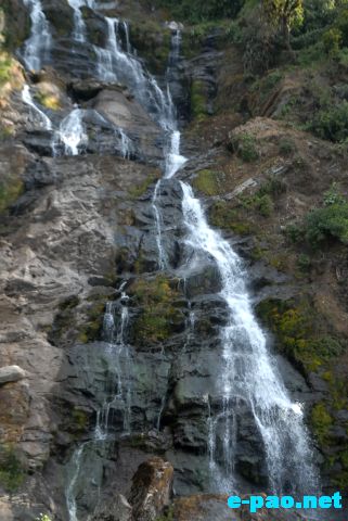 Telly / Khayang Waterfall (The biggest in Manipur) in Ukhrul District :: January 2011