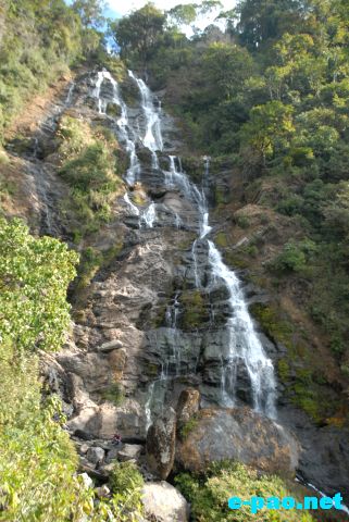 Telly / Khayang Waterfall (The biggest in Manipur) in Ukhrul District :: January 2011