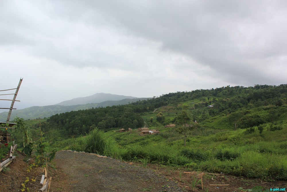 Ngaloi Water Fall, Ngaloi MOUl Village at Churachandpur and surrounding landscape of Churachandpur :: August 2012