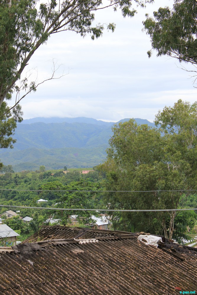 Ngaloi Water Fall, Ngaloi MOUl Village at Churachandpur and surrounding landscape of Churachandpur :: August 2012