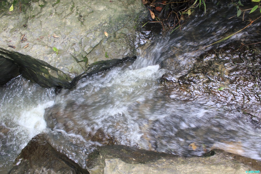 Ngaloi Water Fall, Ngaloi MOUl Village at Churachandpur and surrounding landscape of Churachandpur :: August 2012
