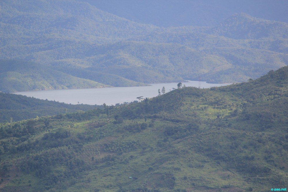 Ngaloi Water Fall, Ngaloi MOUl Village at Churachandpur and surrounding landscape of Churachandpur :: August 2012