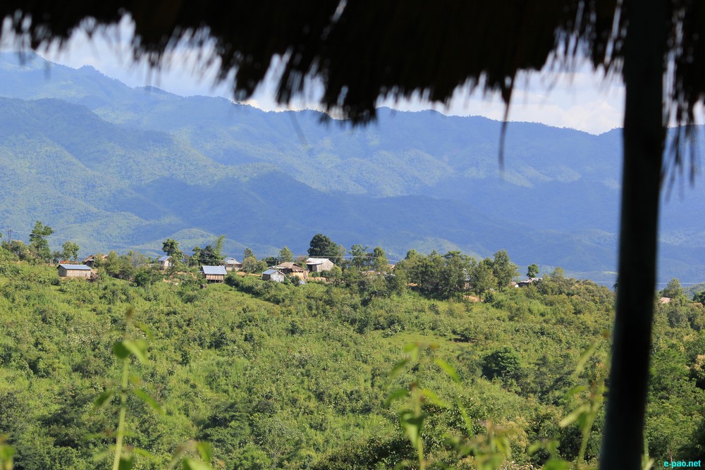 Ngaloi Water Fall, Ngaloi MOUl Village at Churachandpur and surrounding landscape of Churachandpur :: August 2012